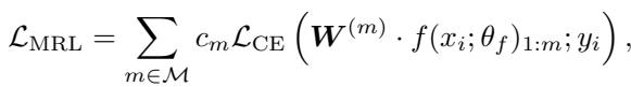MRL Loss Equation
