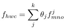 Equation 6: The feature accumulation equation for propagating details.