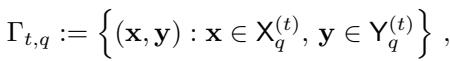 Equation 10: Definition of a specific co-cluster pair.