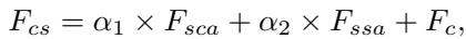 Feature Fusion Equation