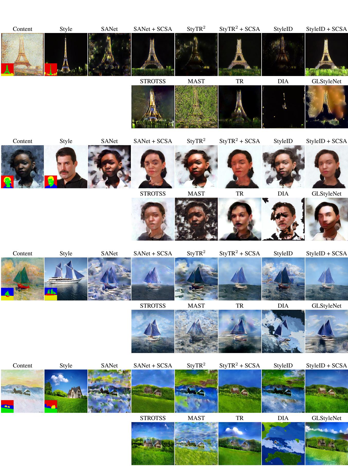 Additional qualitative comparisons showing texture preservation.