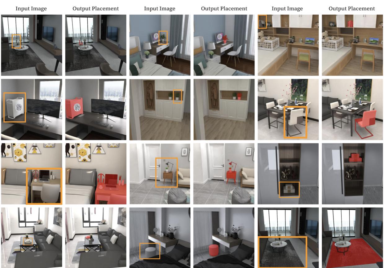 FirePlace generating placements based on image inputs rather than text.