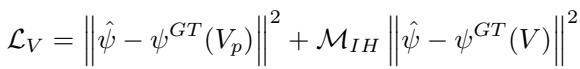 Equation describing the video-language loss function.