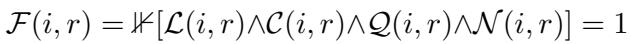 Equation for filtering criteria based on Language, Culture, Quality, and Novelty.