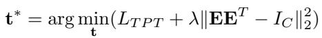 Equation 2: The O-TPT Objective Function.