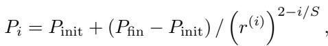 Equation governing the growth of primitive numbers over iterations.
