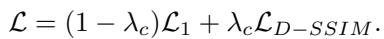 Equation for Loss Function
