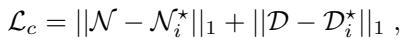 Loss function for Canonical Stage.