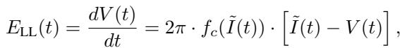Differential equation for low-light event likelihood.