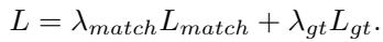 Equation for Total Loss