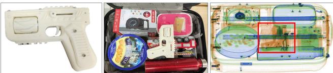 3D-printed firearm visualization.