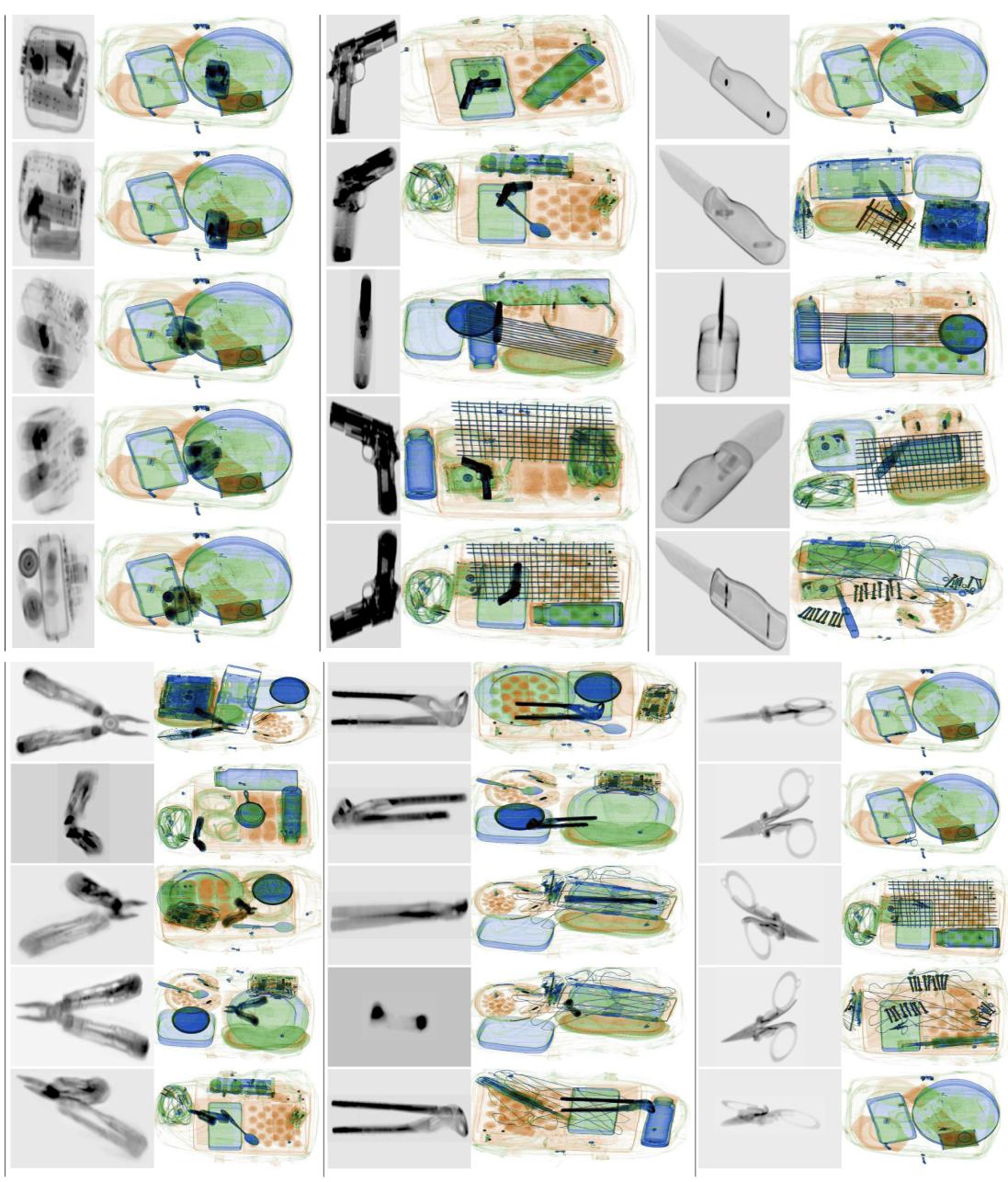 2D Projections from CT Scans.
