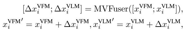 Equation showing the MVFuser input and output offsets.