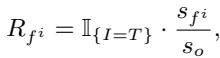 Equation for Reward Function.
