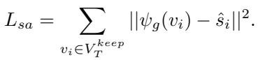 Equation for Surface-aware regularization loss.