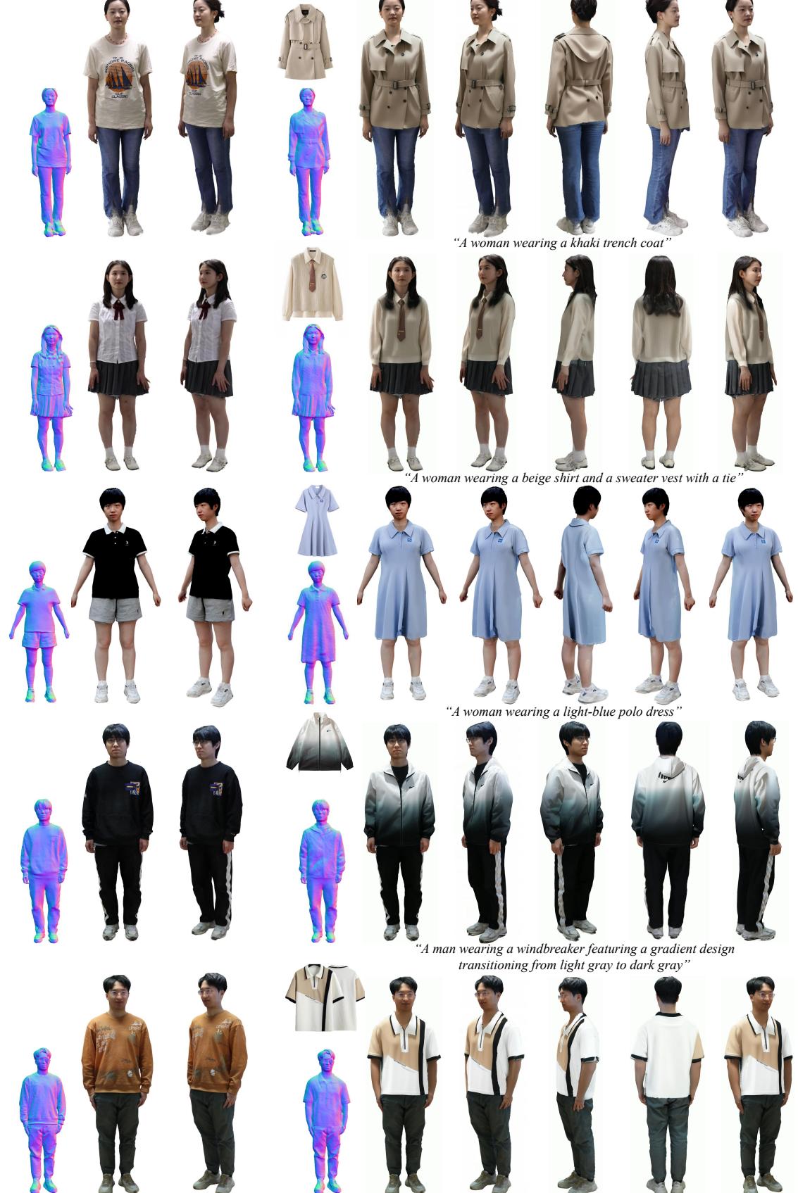 Figure 16. More results on reference image-guided 3D avatar editing.