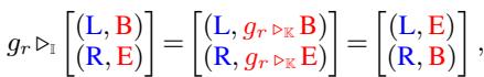 Equation showing how reflection transforms the agent-task assignment.