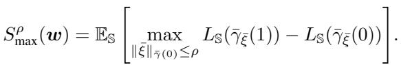 Equation for Geodesic Sharpness