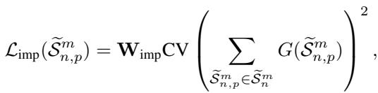 Equation 12: Importance loss.