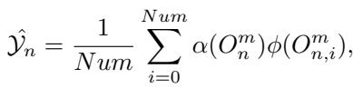 Equation 15: Final classification prediction.