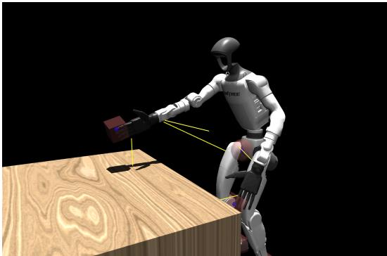 Obstacle avoidance IK for bimanual tasks.