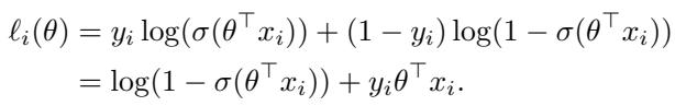 Standard log-loss function.