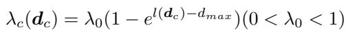 Dynamic Weight Decay Equation
