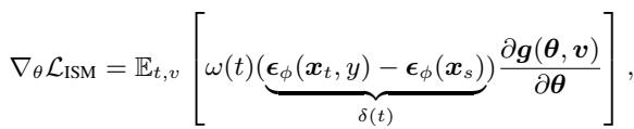 Equation 2: ISM Loss function.