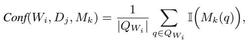 Equation for Marker Confidence