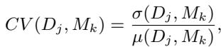 Equation for CV