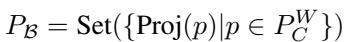 Equation defining the set of selected BEV features based on projected camera coordinates.