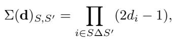 Covariance matrix Sigma definition.