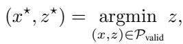 Equation for finding the closest obstacle point.
