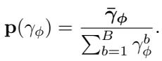 Equation for categorical distribution probability mass function.