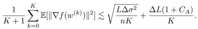 The convergence rate for PULL-DIAG-GT demonstrating linear speedup.