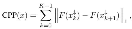 Equation for Cumulative Prediction Preservation.
