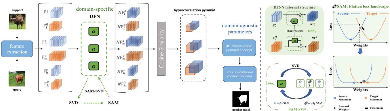 Figure 6: Overview of the method including DFN and SAM-SVN.