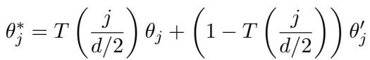 Modified Angular Frequencies Equation