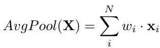 AvgPool Equation