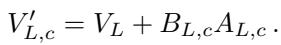 Equation: The specific update rule for the Value matrix.