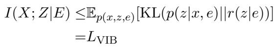 VIB Loss Function using KL Divergence