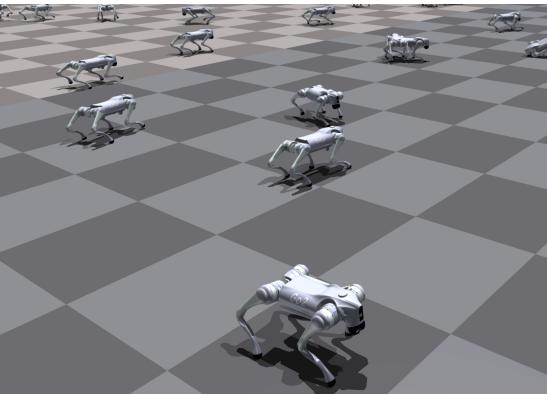 图 9: 向 Unitree Go2 的零样本迁移