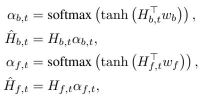 Equation 14: Attention Mechanism