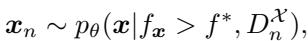 Equation for conditional sampling