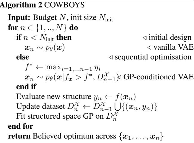 Algorithm 2 COWBOYS