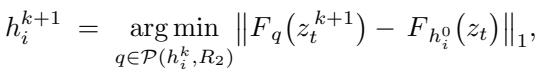 Equation for Point Tracking.
