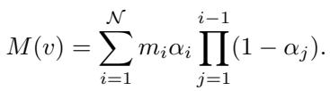 Equation for rendering the mask