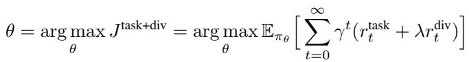 Equation describing the policy optimization objective.