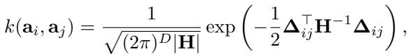 定义多元核函数的公式。
