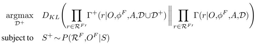 Optimization Objective Equation.